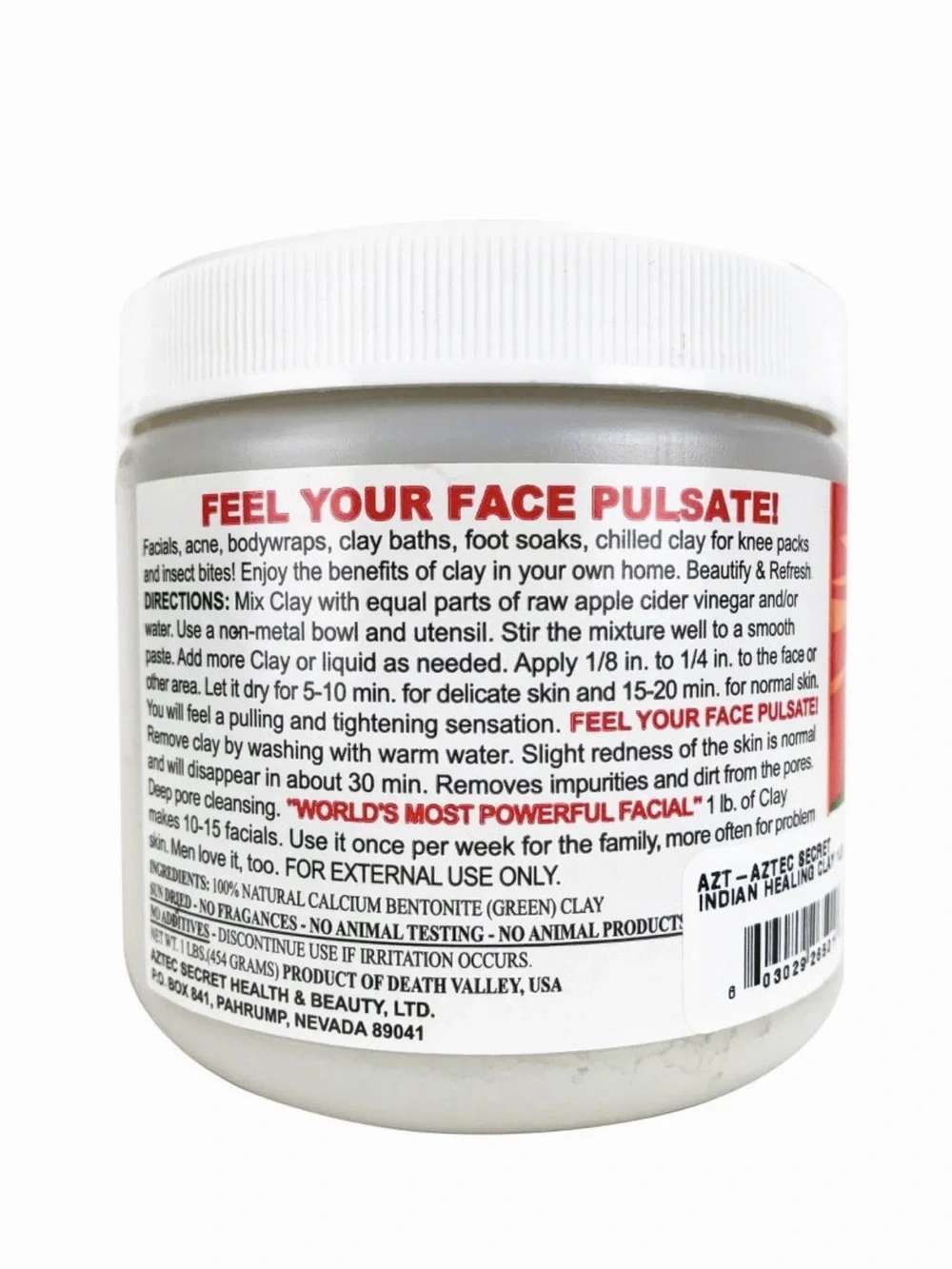 NEW & UNUSED Aztec Secret Indian Healing Clay Deep Pore Cleansing
